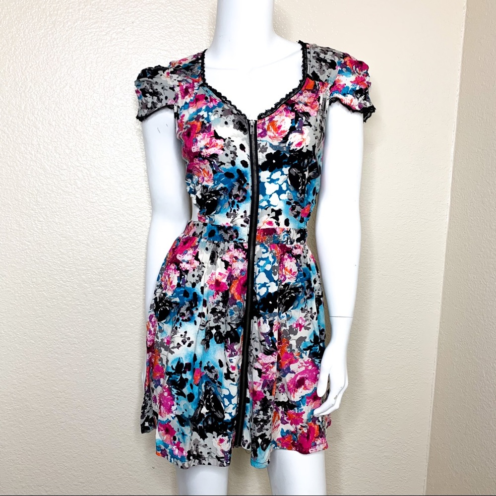 MATERIAL GIRL Mini Dress with Cutouts